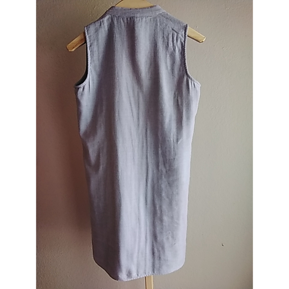 💕NWOT Uncle Frank Dress Size XS Blue Pink Floral Embroidered Sleeveless - Picture 5 of 12